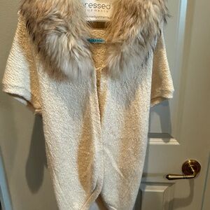 Alice + Olivia Cream Knit Sweater